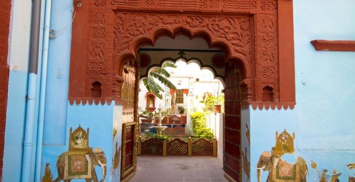 Krishna Prakash Heritage Haveli Jodhpur  Exteriör bild